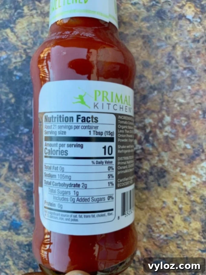 Sugar-Free Homemade Keto Cocktail Sauce 6 primal kitchen unsweetened ketchup