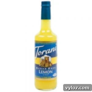 Sugar-Free Keto Lemon Drop Martinis 8 torani sugar free syrup