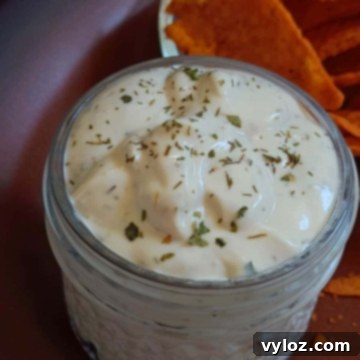 The Ultimate Homemade Wingstop Ranch 6 Image showing Wingstop ranch in a mason jar.