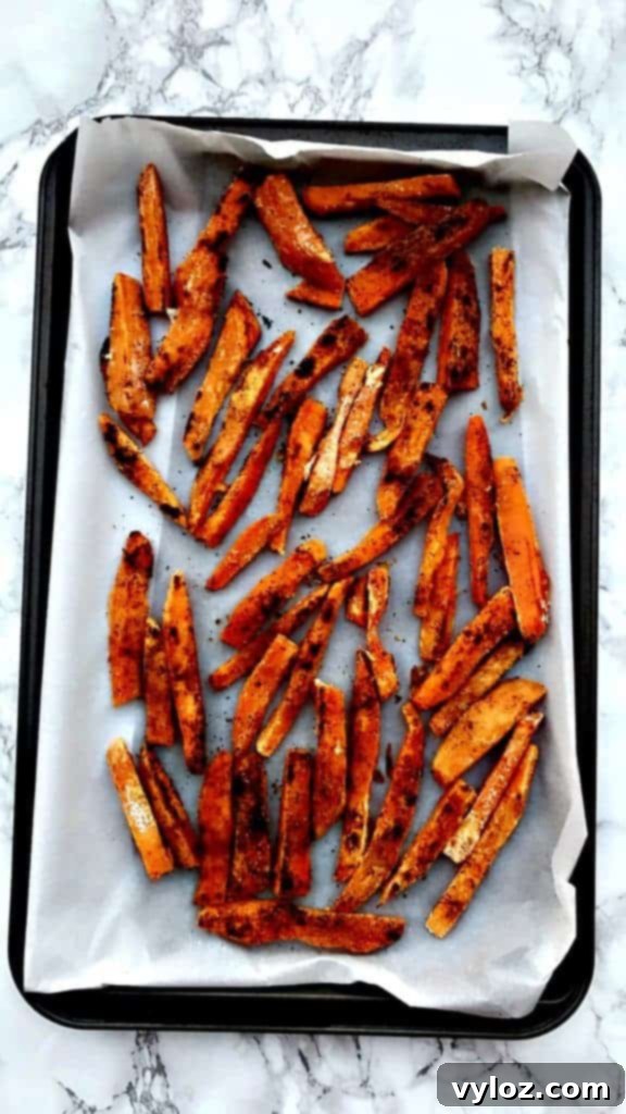 Irresistibly Crispy Sweet Potato Fries 4 Healthy, Crispy Crunchy Sweet Potato Fries