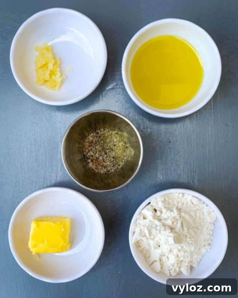 Cajun Shrimp Etouffee: Authentic Recipe 3 butter, flour, and seasonings for shrimp etouffee