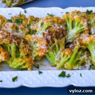 Air Fryer Parmesan Roasted CAULILINI® baby cauliflower