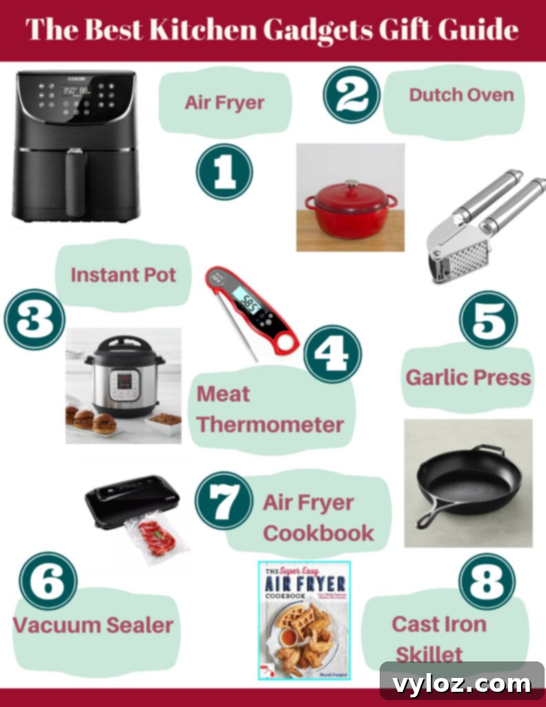 A selection of the best kitchen gadgets and tools for gifting