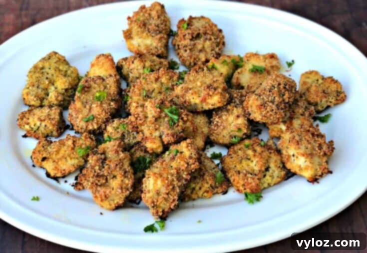 20 Fast & Flavorful Keto Chicken Recipes 5 Keto Low-Carb Bacon Parmesan Crusted Chicken Nuggets