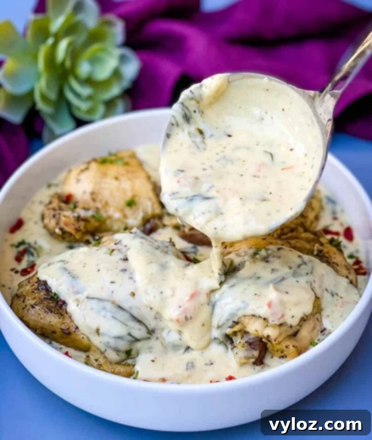 20 Fast & Flavorful Keto Chicken Recipes 10 Instant Pot Keto Low-Carb Creamy Garlic Tuscan Chicken Thighs