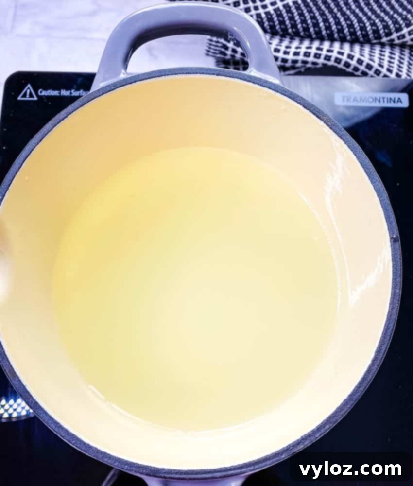Zesty Zero Lemonade 5 water in a saucepan