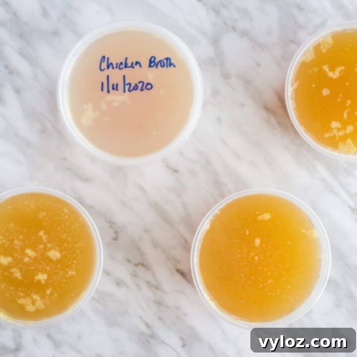 Instant Pot Bone Broth made from rotisserie chicken carcass