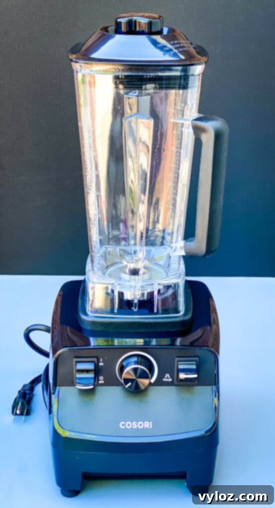 Cosori Professional Blender C-900 Pro on a kitchen counter