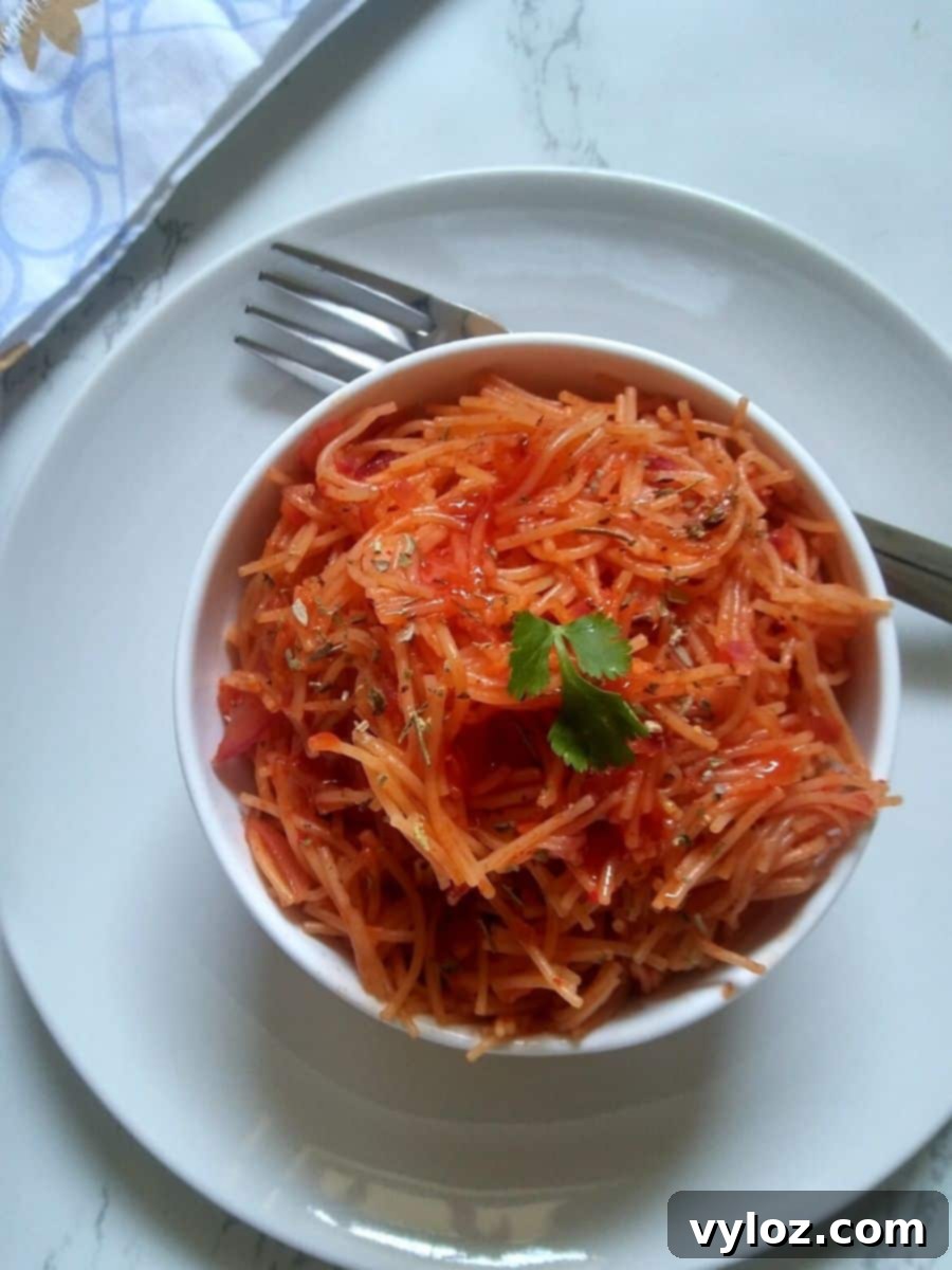 Tomato Garlic Vermicelli