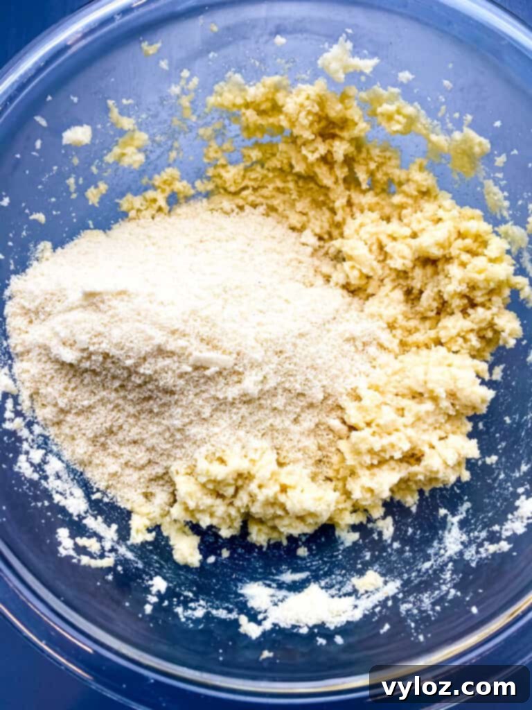 keto peanut butter cup cookie dough in a glass bowl