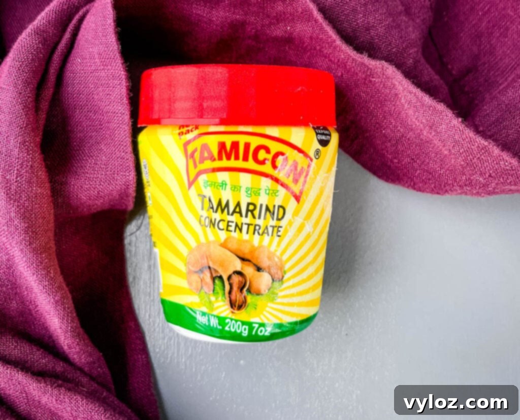 container of tamarind paste