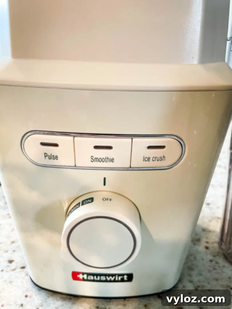 Hauswirt High Speed Blender Is It Any Good 6 Hauswirt blender showcasing its sleek design on a kitchen countertop