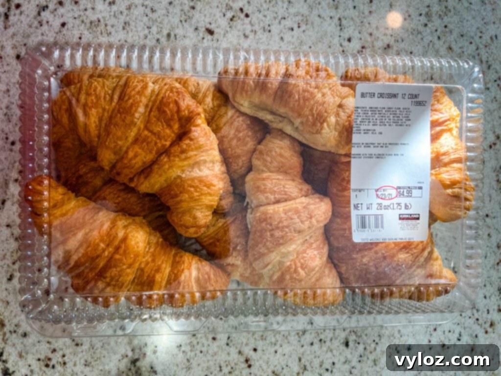 Costco Croissants for Holiday Breakfast