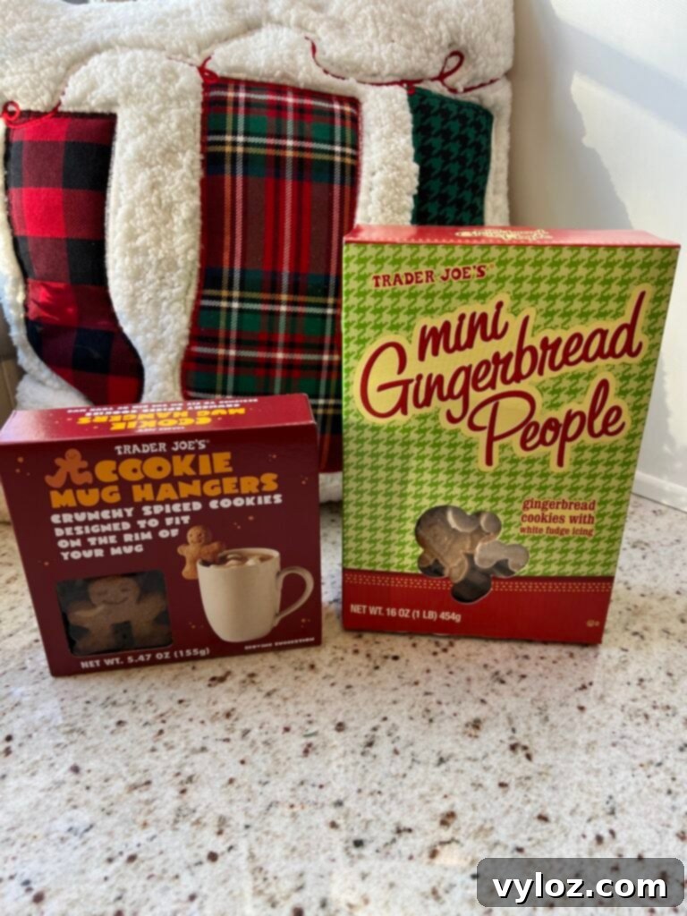 Trader Joe's Holiday Favorites 4 Trader Joe's Gingerbread treats for holiday dessert and decoration