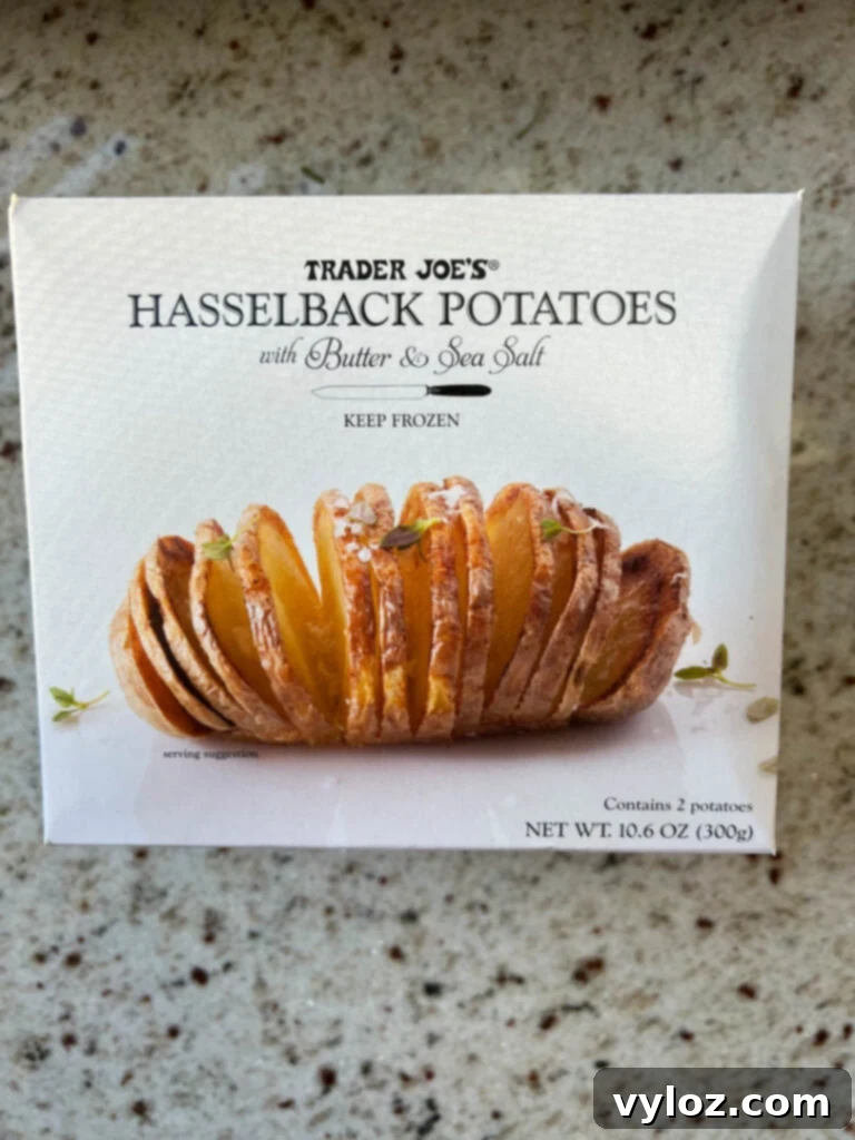 Trader Joe's Holiday Favorites 9 Trader Joe's Hasselback Potatoes for a gourmet holiday side dish