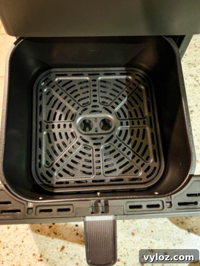 Crispy chicken wings cooked in Cosori Dual Blaze Air Fryer