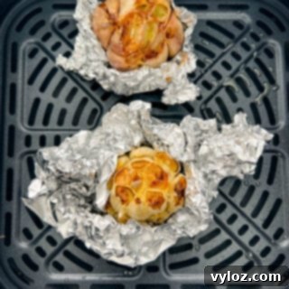 roasted garlic in air fryer