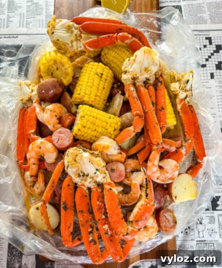 30 Must-Try Super Bowl Recipes for 2025 15 Seafood Boil in a Bag with Garlic Butter