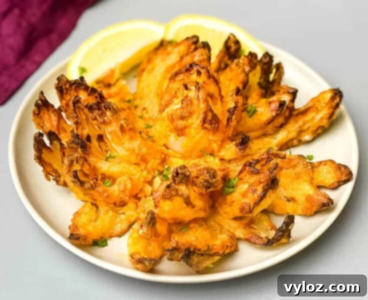 30 Must-Try Super Bowl Recipes for 2025 28 Air Fryer Blooming Onion Recipe