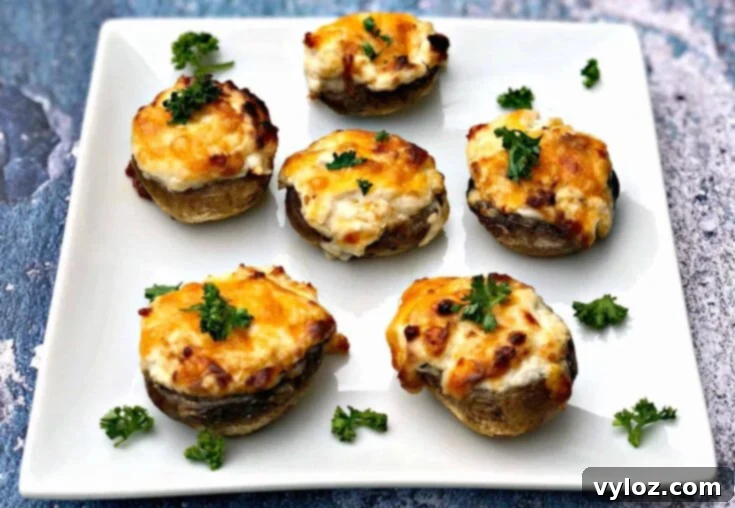 30 Must-Try Super Bowl Recipes for 2025 30 Three Cheese Stuffed Mushrooms