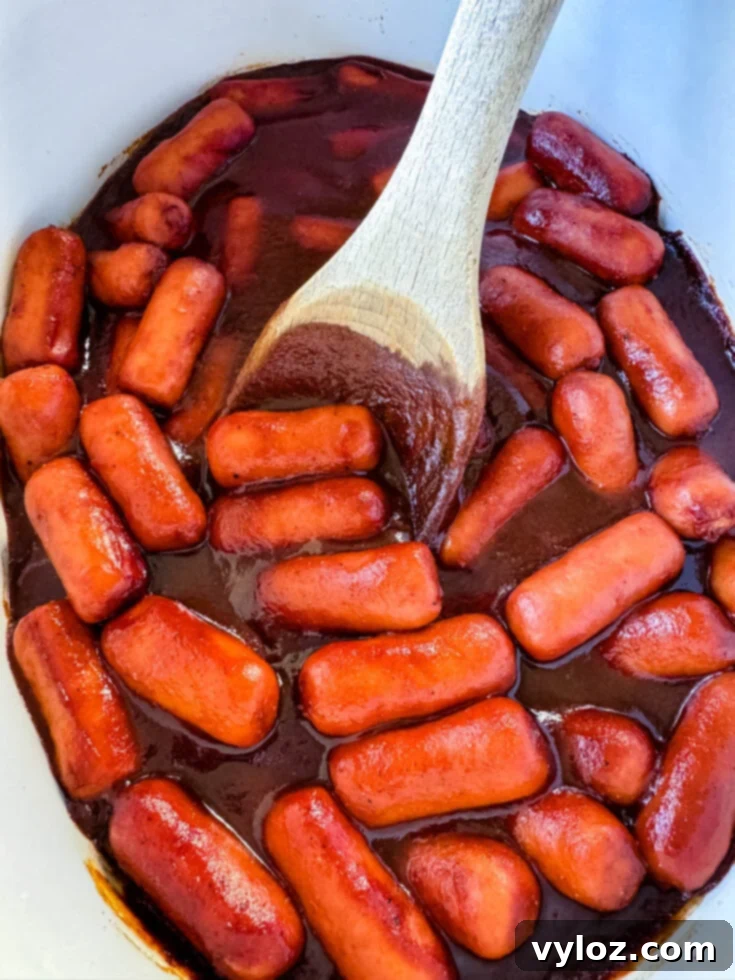 30 Must-Try Super Bowl Recipes for 2025 6 Slow Cooker Little Smokies