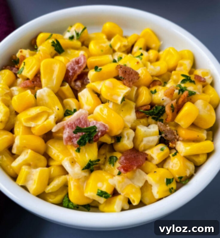 Homemade Southern Creamed Corn