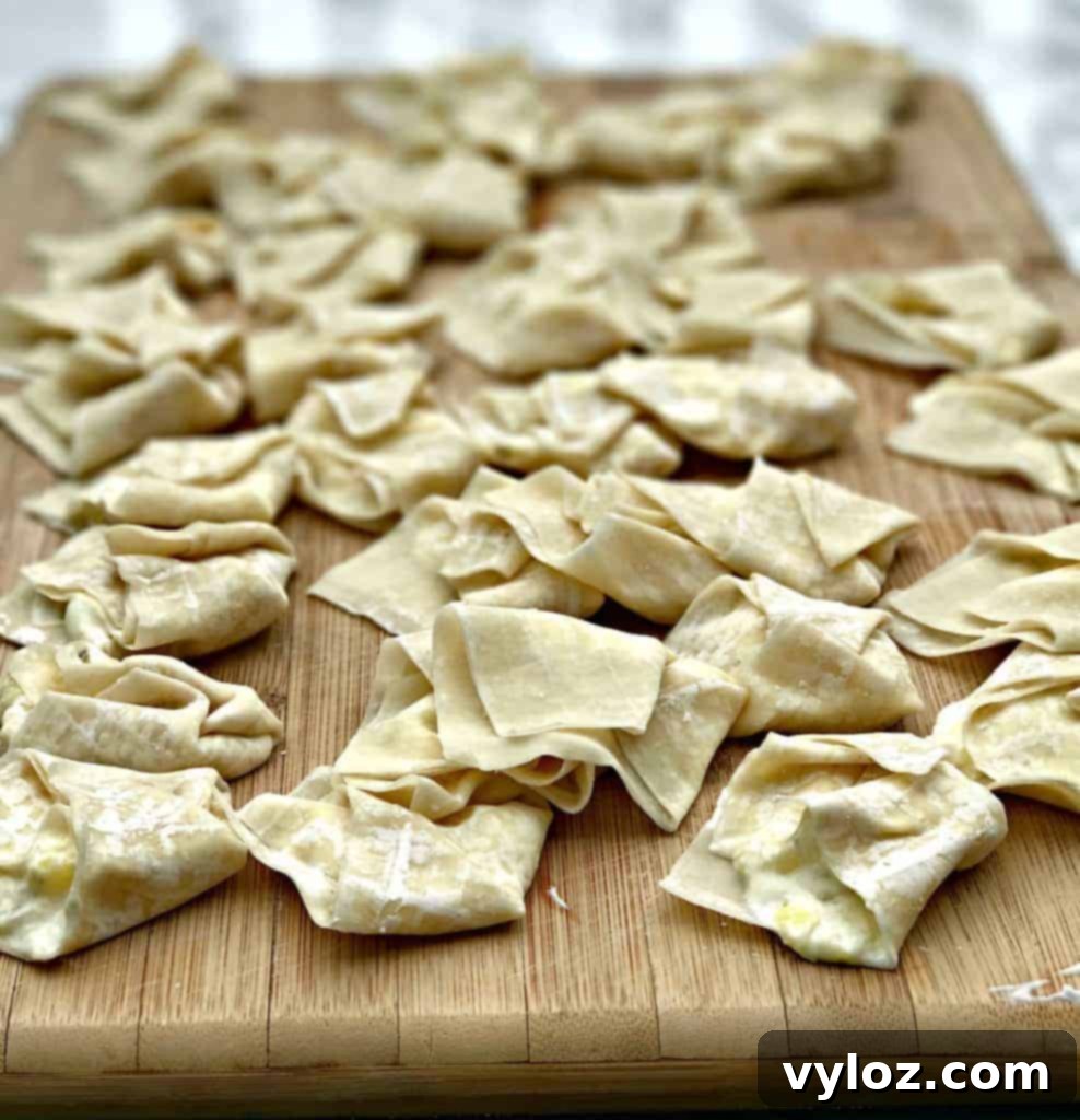skinny healthy pineapple cream cheese wontons