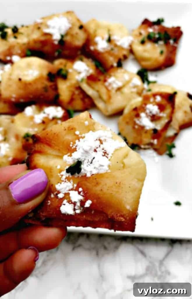 skinny healthy pineapple cream cheese wontons