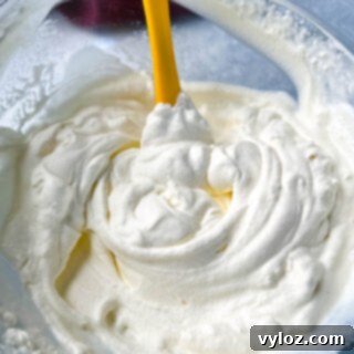 Zero Sugar Whipped Cream 11 sugar free whipped cream in a glass bowl