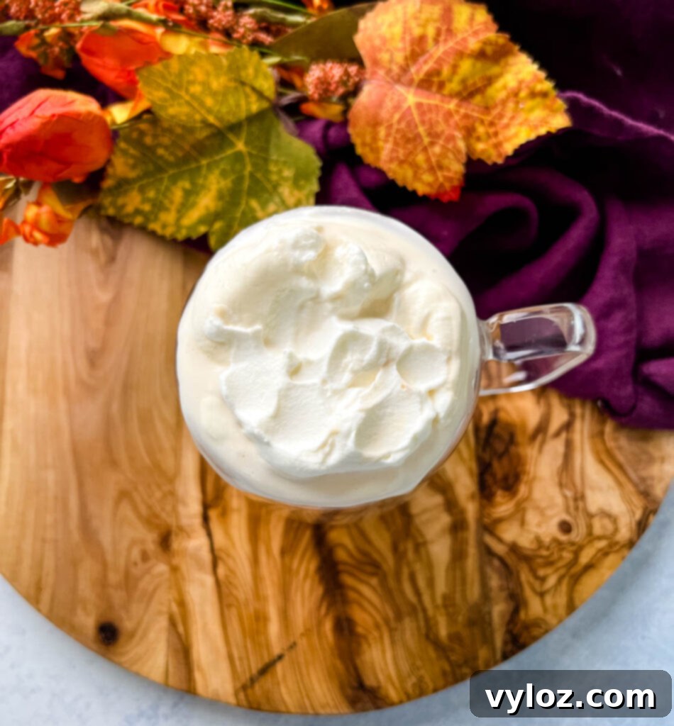 Zero Sugar Whipped Cream 10 Another view of coffee topped with sugar free whipped cream, highlighting its appealing presentation