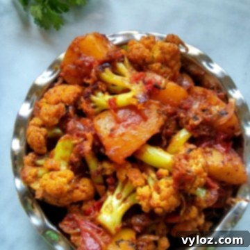 Dhaba Style Aloo Phool Gobi Masala