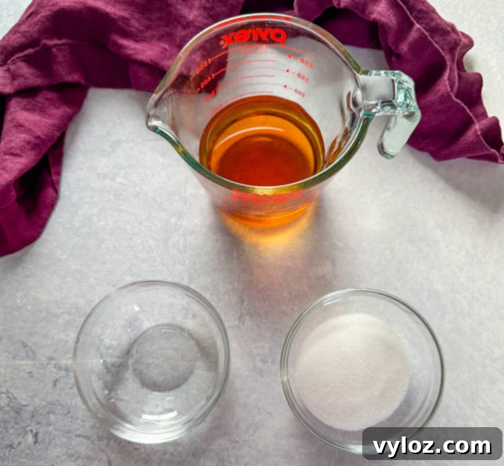 The Ultimate Hennessy Margarita 5 Hennessy, sugar, and water in separate bowls