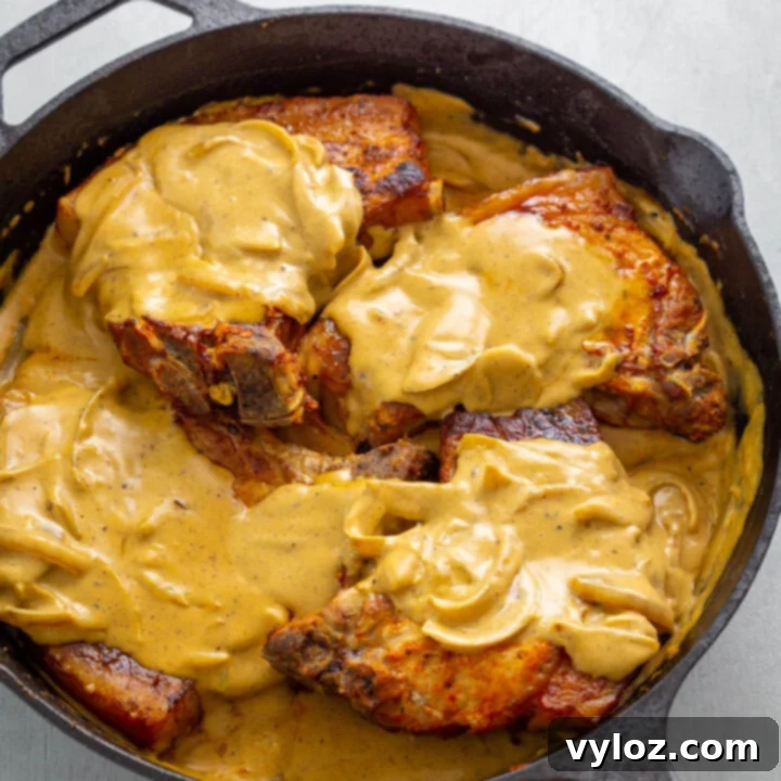 Smothered Pork Chops and Gravy