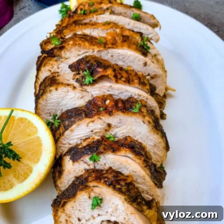 Easy Air Fryer Turkey Breast