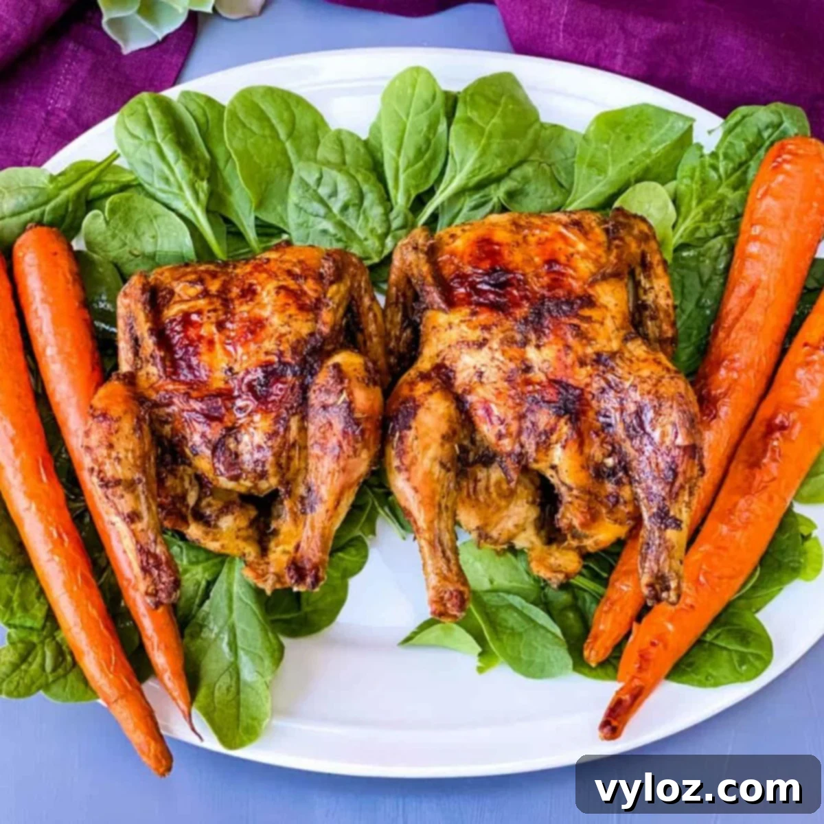 Air Fryer Juicy Cornish Hens