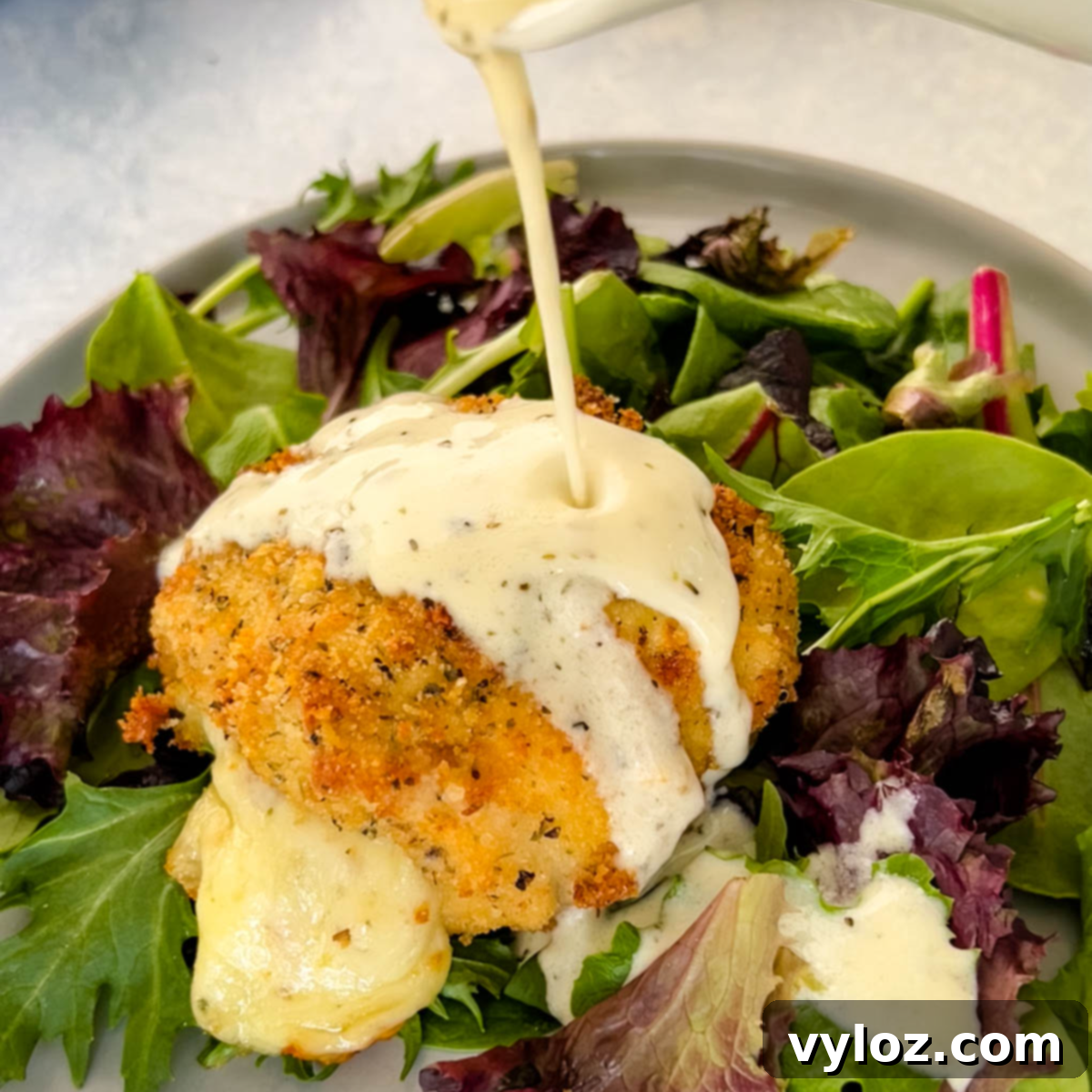 Mozzarella Cheese Stuffed Chicken Breast baked or air fried