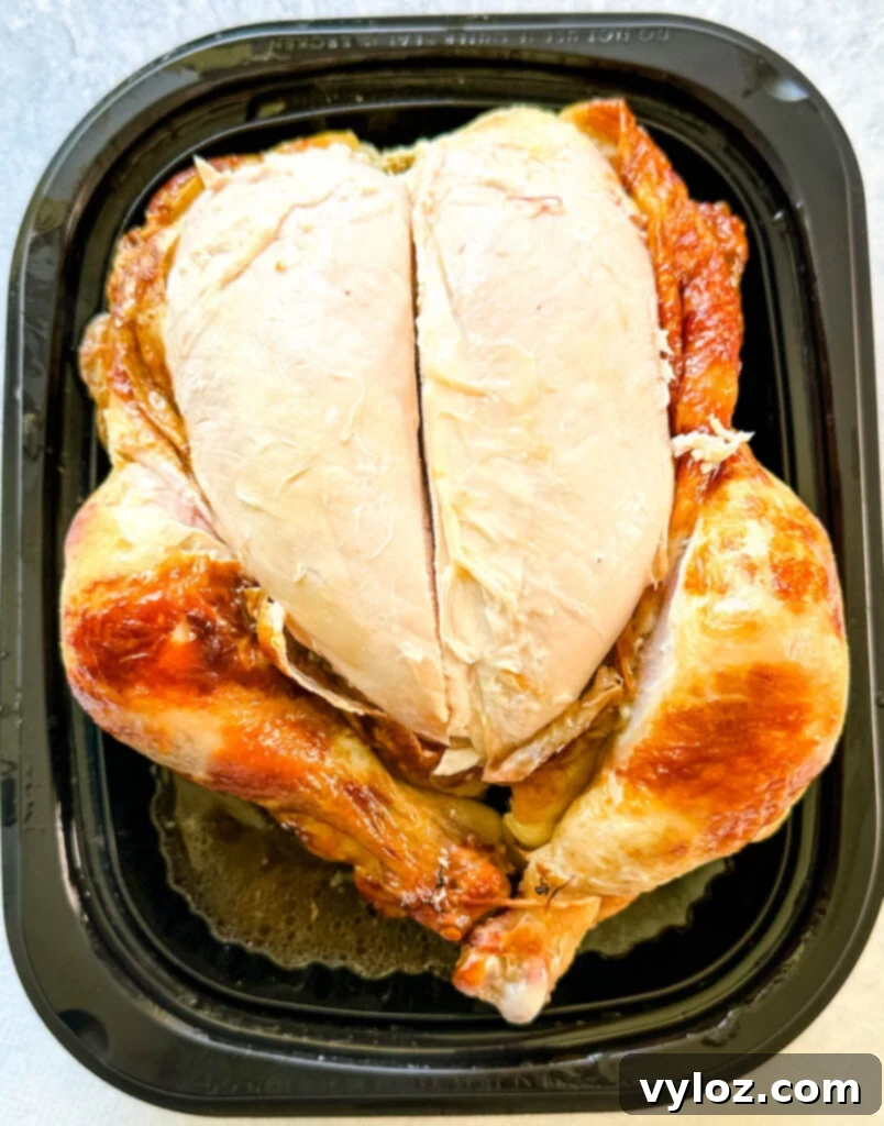 chopped rotisserie chicken