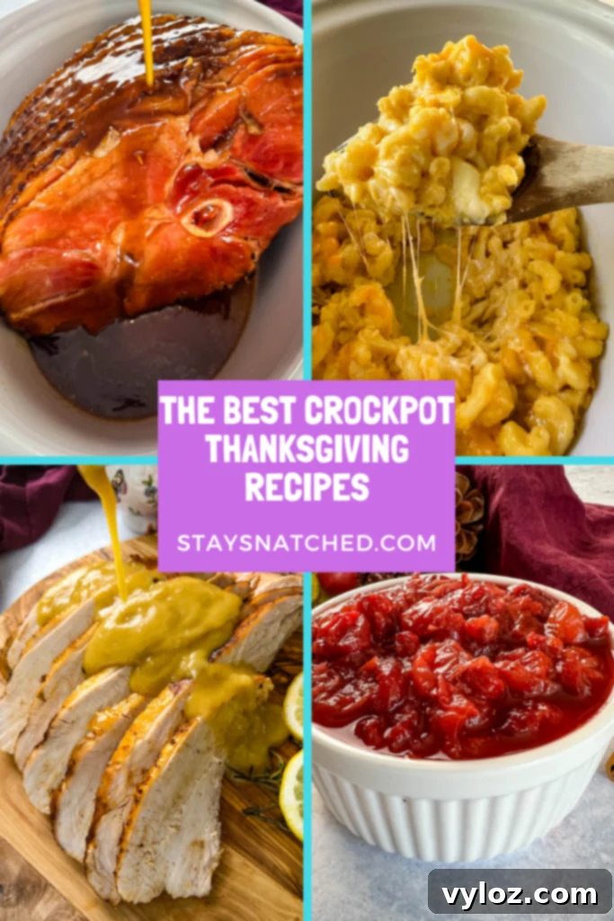 16 Essential Slow Cooker Thanksgiving Recipes 2 Best Slow Cooker Crockpot Thanksgiving Recipes
