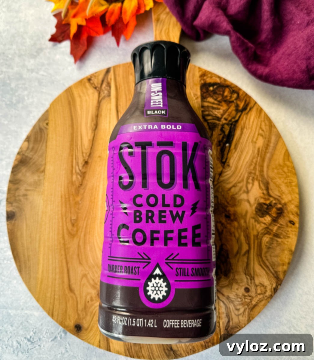 Guilt-Free Pumpkin Spice Cold Brew 4 store bought cold brew coffee in a bottle