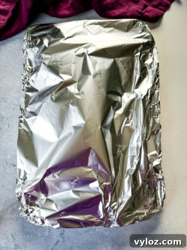 Fall-Off-The-Bone Oven Baby Back Ribs 6 oven baked ribs sealed in foil