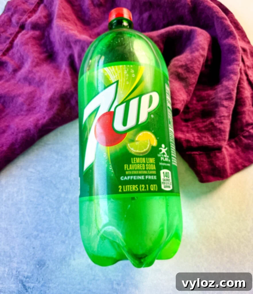 Kaleidoscope Sherbet Punch 4 2 liter bottle of 7up soda