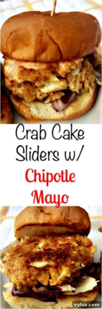 Skinny Crab Cake Sliders Crab Cake Sliders with Chipotle Mayo