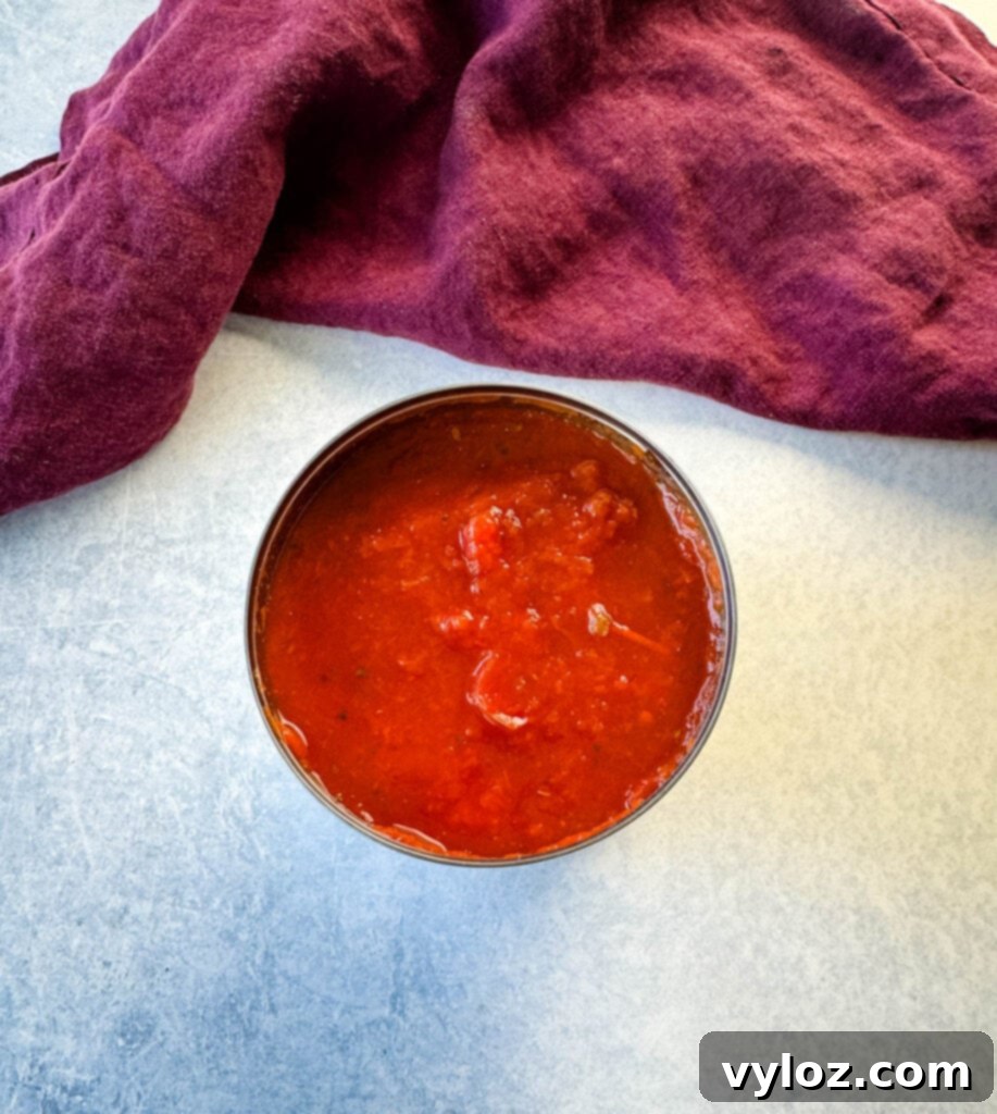 canned crushed tomatoes