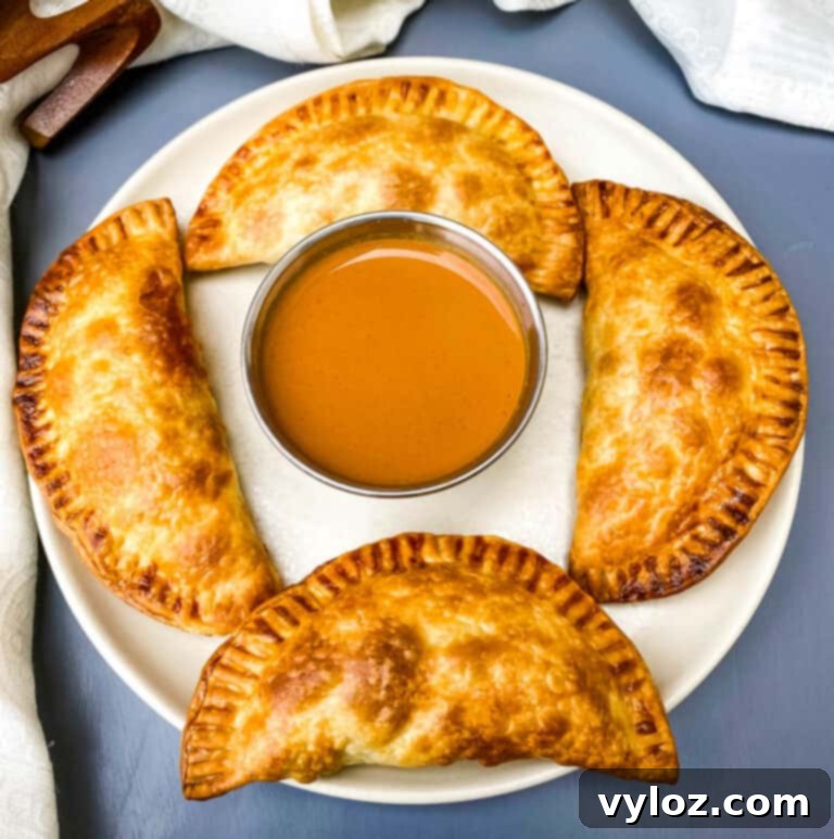 Golden Air Fryer Dessert Empanadas 2 Air Fryer Apple Cinnamon Dessert Empanadas