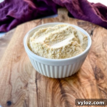 Crispy Fish Fry Mix 8 A white bowl showcasing the homemade fish fry breading.