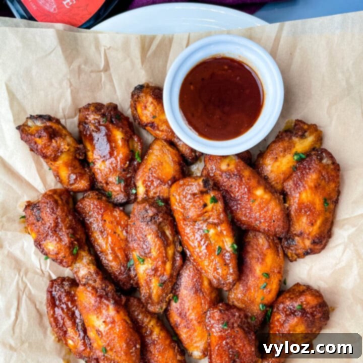 20 Irresistible Chicken Wing Creations 15 Sticky Chicken Wings breaded and drizzled with maple syrup and BBQ sauce
