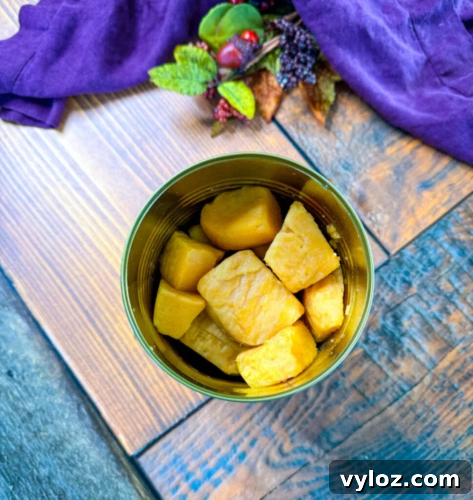 Southern Style Candied Sweet Potatoes 5 sweet potatoes in a can