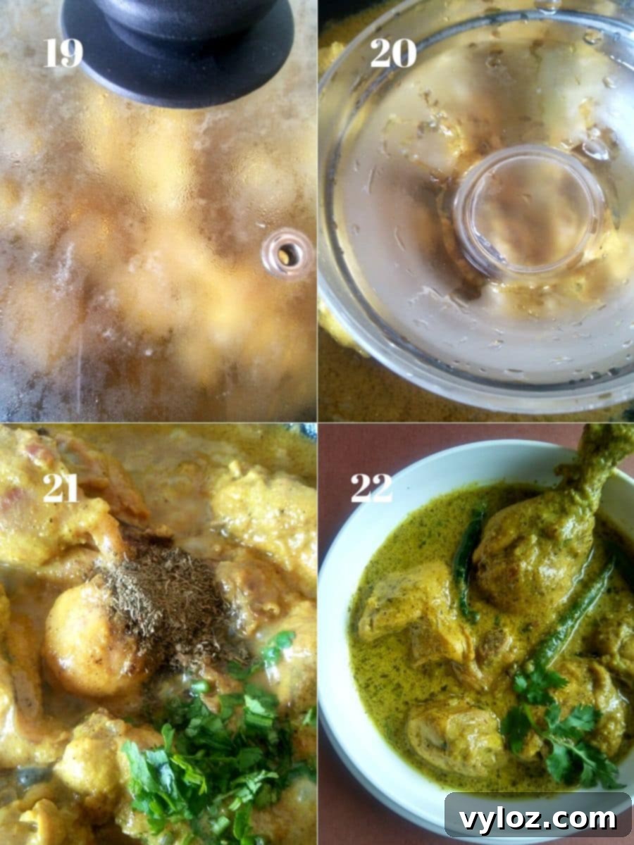 Curd Chicken Recipe Making Steps 