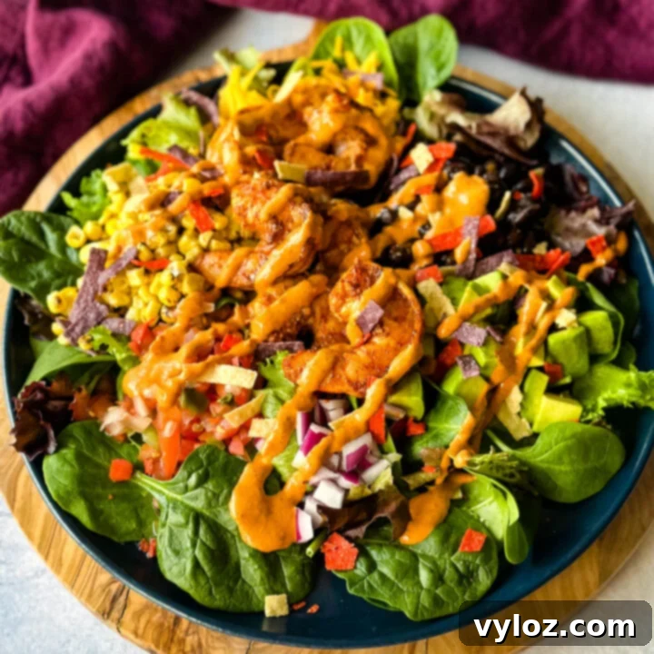 Snatched Summer Body Meal Plan 15 Fresh and flavorful Shrimp Taco Salad with mixed greens and spicy dressing