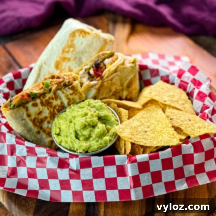 Snatched Summer Body Meal Plan 6 High Protein Creamy Chicken Burrito, ideal for meal prep